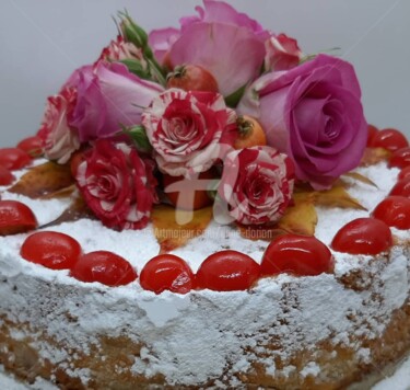 Gâteau de roses